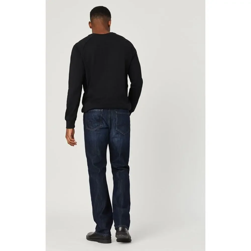 Mavi Men's Matt Relaxed Straight Leg Jeans in Dark Stanford Size 32/32 NWT